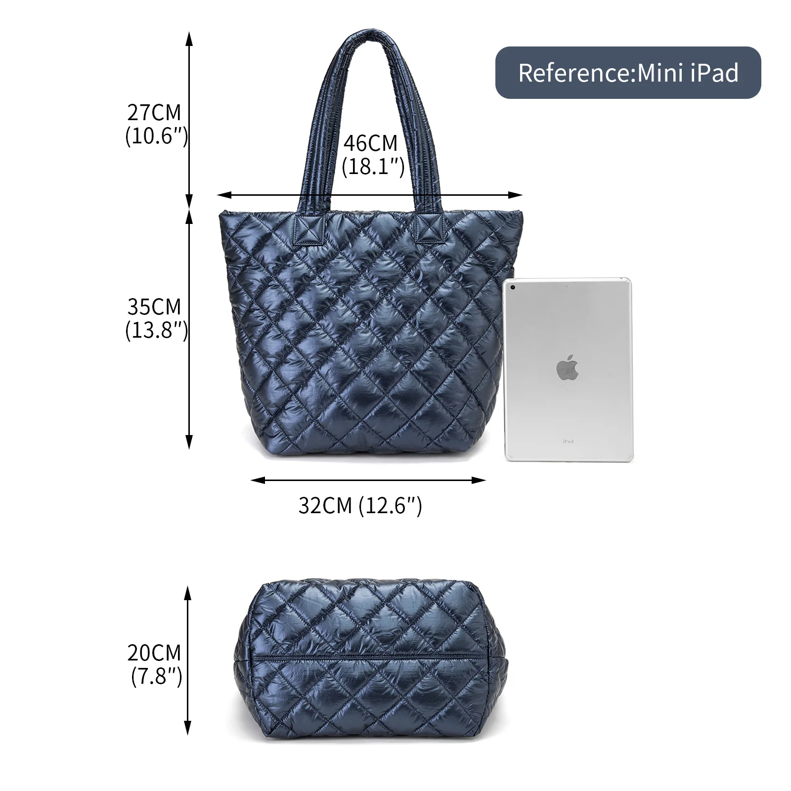 Женская Сумка-тоут из натуральной кожи