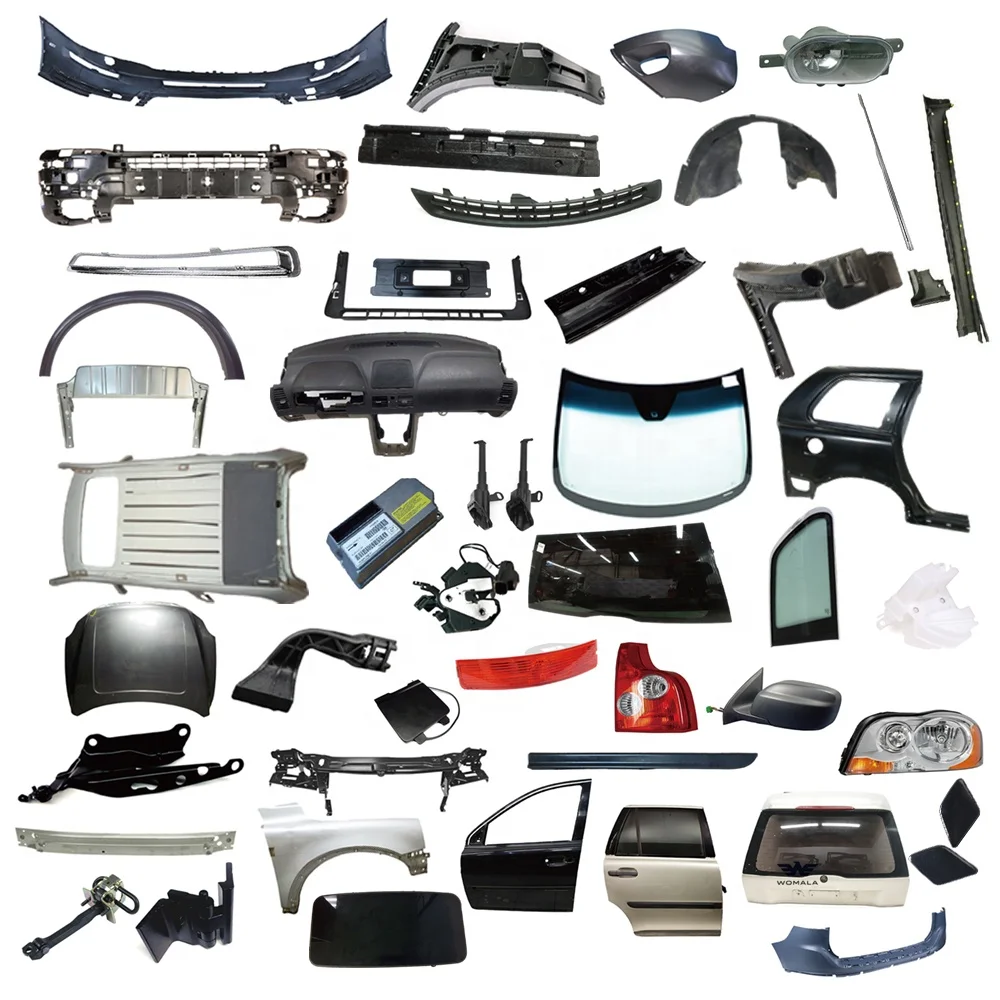 沃尔沃s40 s60 s80 s90 v40 xc40 xc60 xc90的Womala汽车车身系统挡风玻璃保险杠部分前格栅镜盖