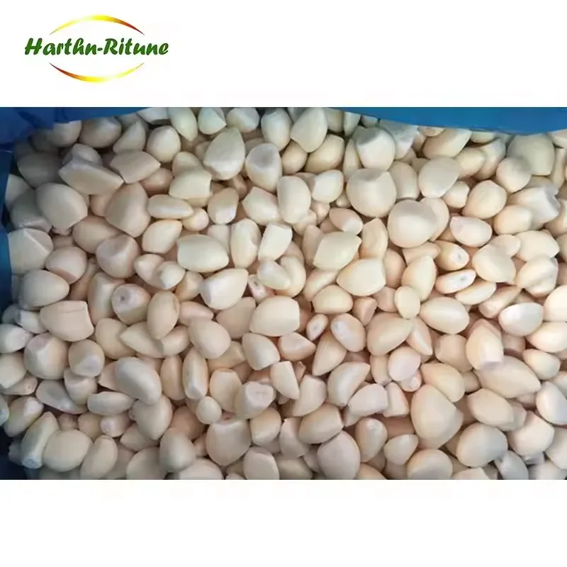 Chinesischer Lieferant Großverpackung Tiefgekühlte geschälte IQF Knoblauch, tiefgekühltes Gemüse