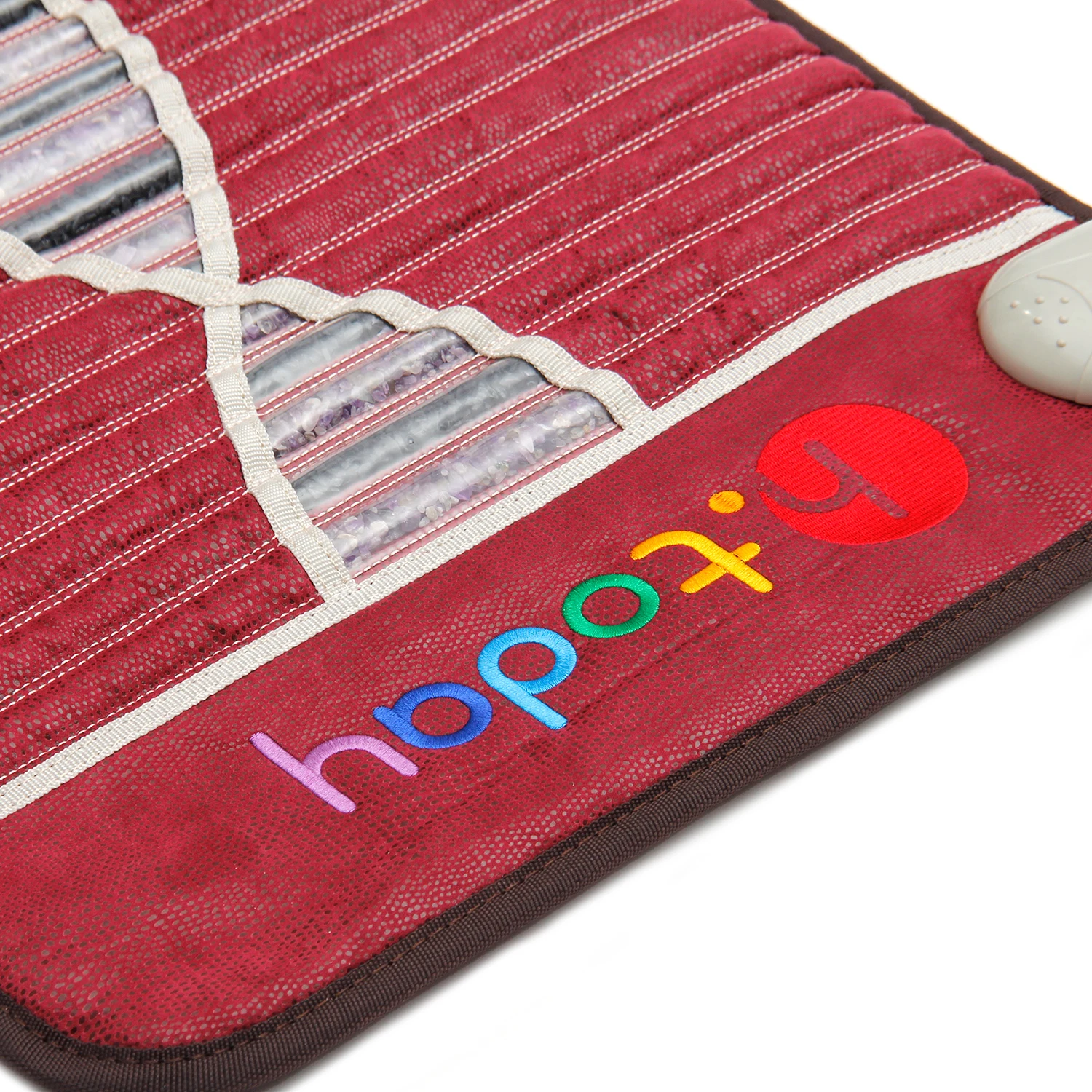 Small Non-Magnetic Wire Amethyst Negative Ion Massage Cushion Comfortable Fabric with Natural Amethyst Heating Pad