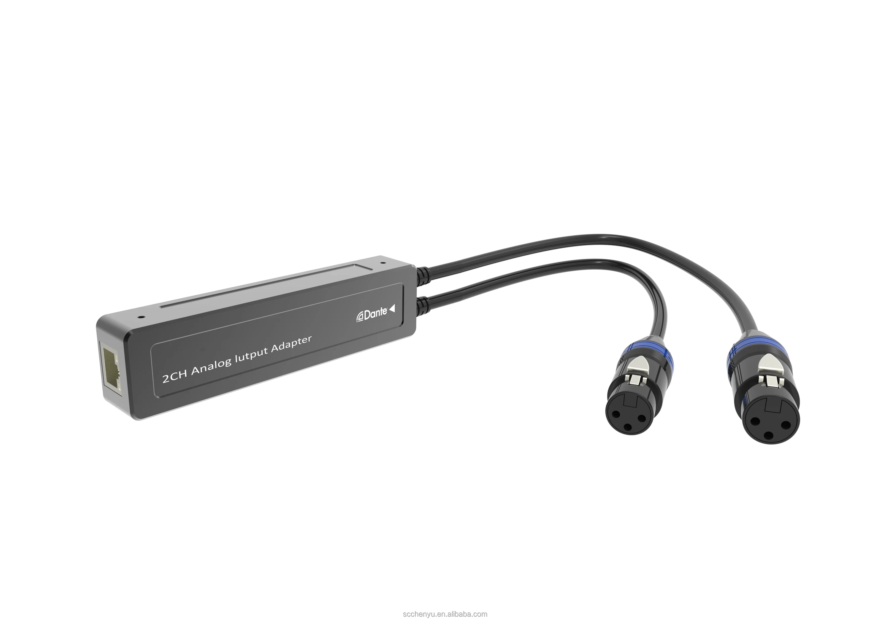 2 Channels Analog Input Adapter Female To Female Audio Interface