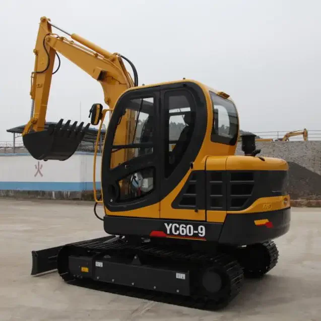 YUCHAI Excavators Micro Digger YC60-9 Mini Bagger diesel Small Excavator