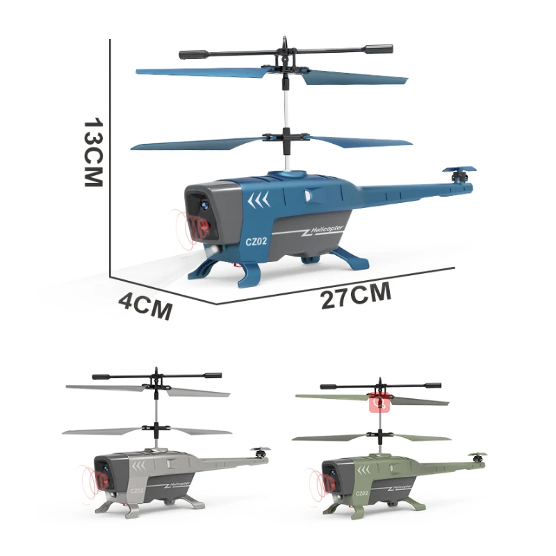 Newest CZ02 3.5CH Helicopter 2.4Ghz Remote Control Airplane Induction Obstacle Avoidance Airplane RC Drone