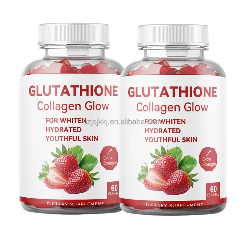 Private Label Brightening Skin Whitening Gummies Collagen Supplements  Collagen L-Glutathione Glow Gummis| Alibaba.com