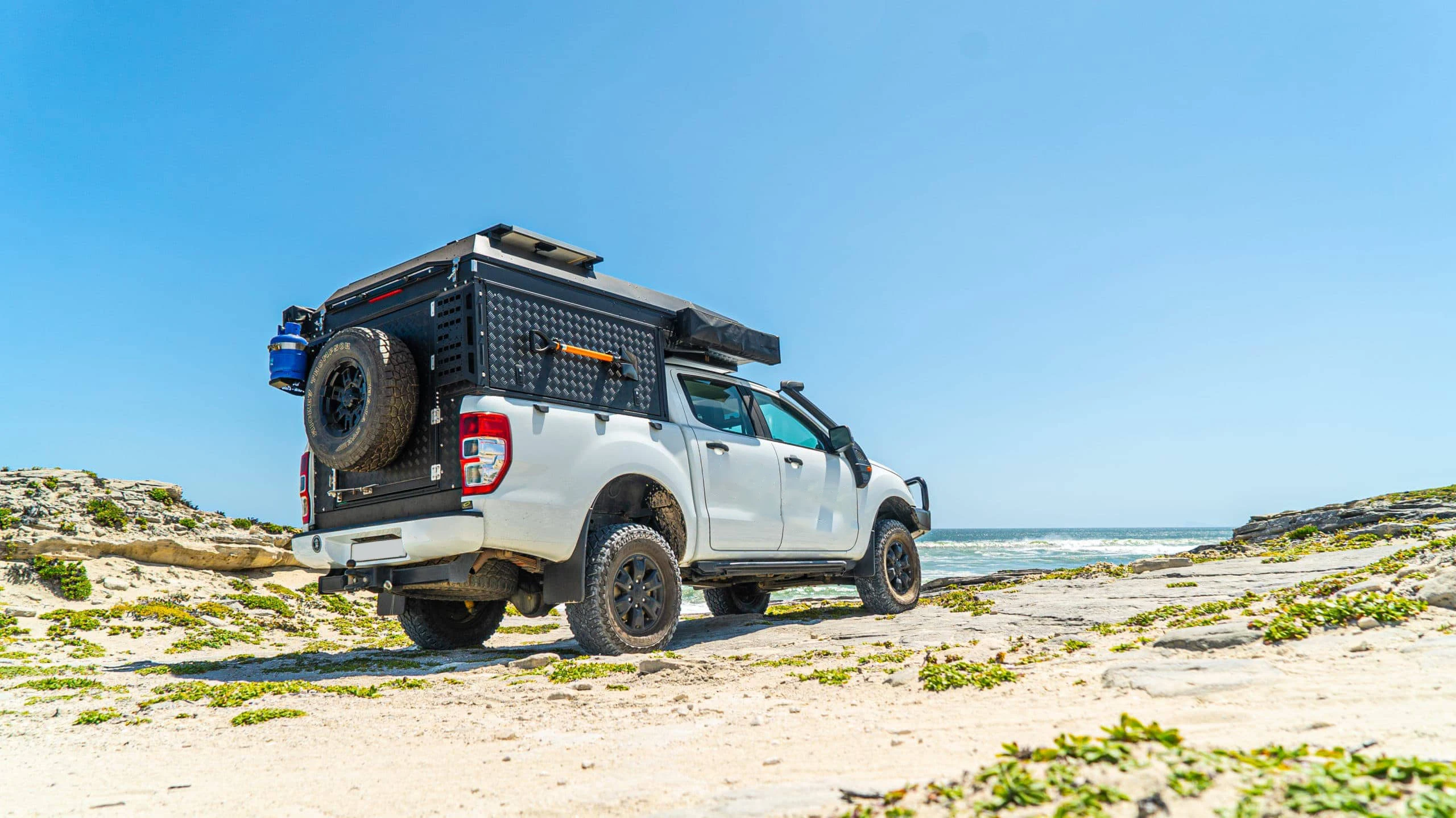 Manley Aluminum 4wd 4x4 Waterproof Tent Camper Ute Trays Back Canopy Truck Camper Canopy With