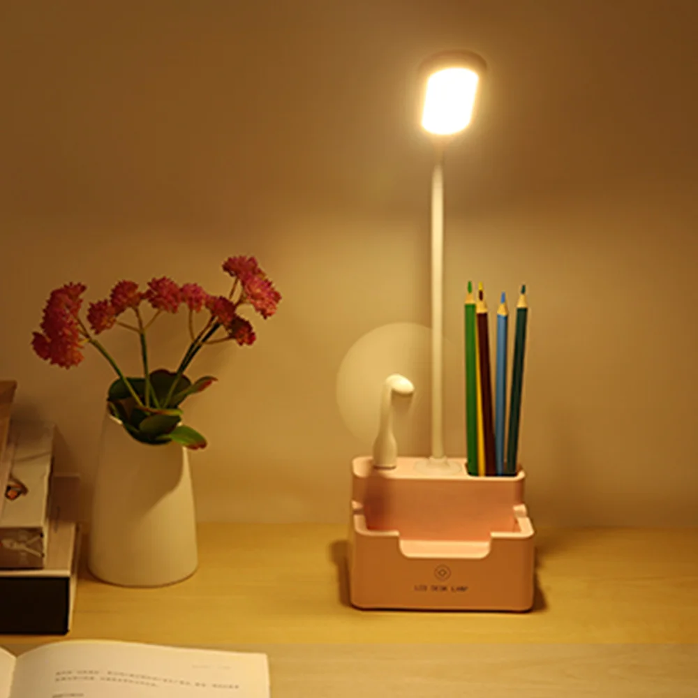 Colorful  modern style desk table lamp reading lighting for living room