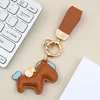 Brown pony bracelet buckle