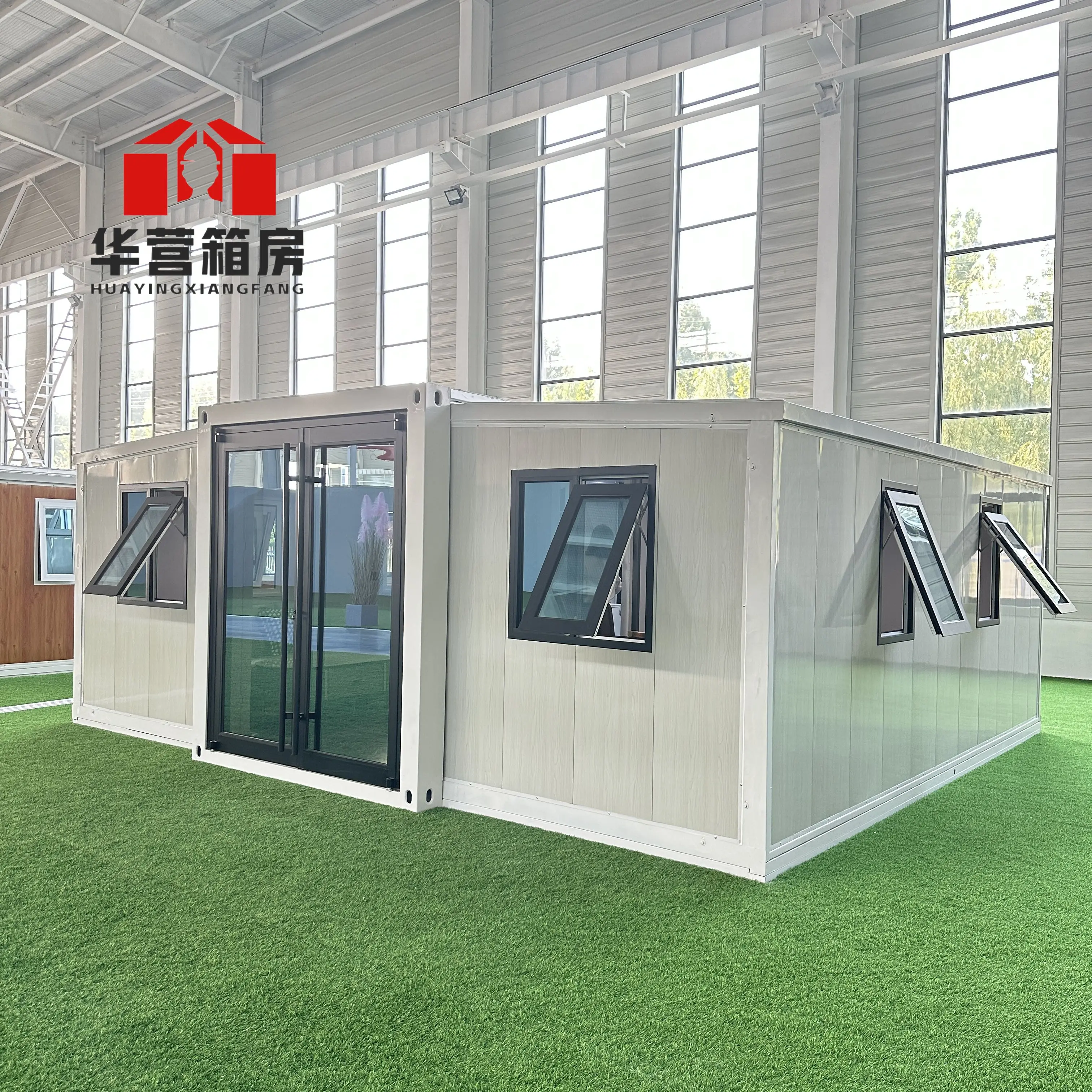 Container House Predabicated with Bathroom and Kitchen Folding Container House Luxury on Trailer From China Modern Hotel 5 Years
