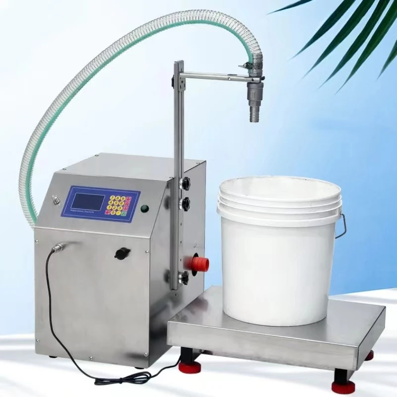 TEBAK High Accuracy Magnetic Gear Pump Liquid Filling Machine New Milk Water Beverage Filling Machine