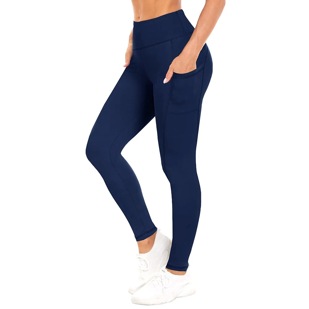 Wholesale Custom High Waisted Sports Workout Yoga Pants Leggings For ...