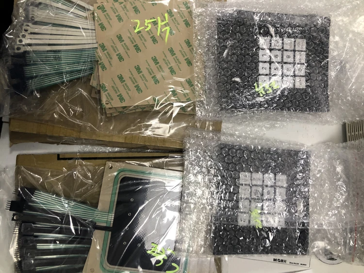 Fuel Dispenser Keypad Gilbarco Waterproof 16 Keys Arrow Keyboard Matrix