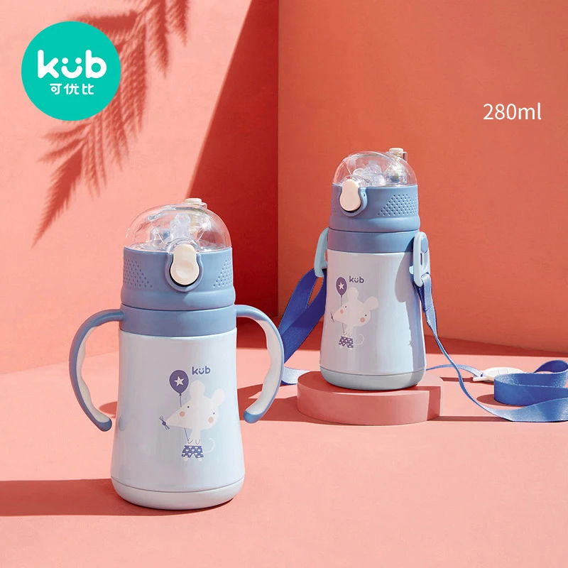 Kub 280ml 316 Stainless Steel Spillproof Water Bottle Baby Insulation ...