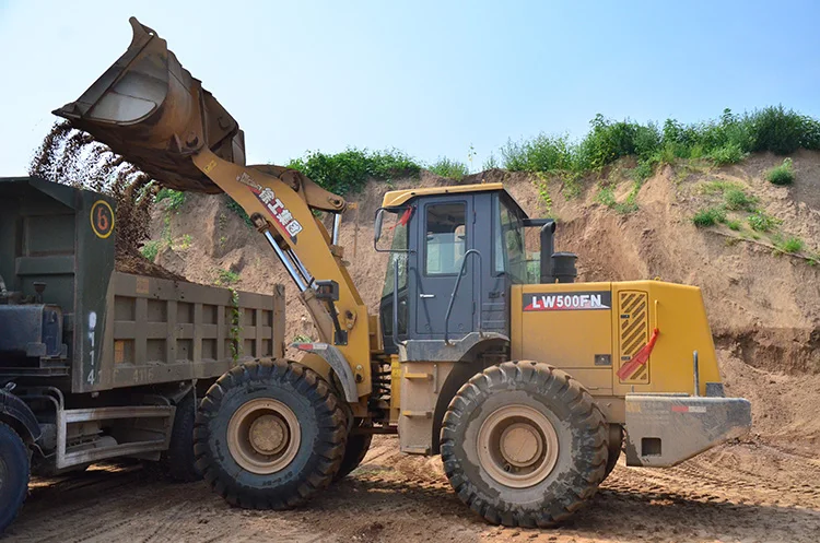 XCMG LW500FN Front End Loader 5 Ton Wheel Loader Prices
