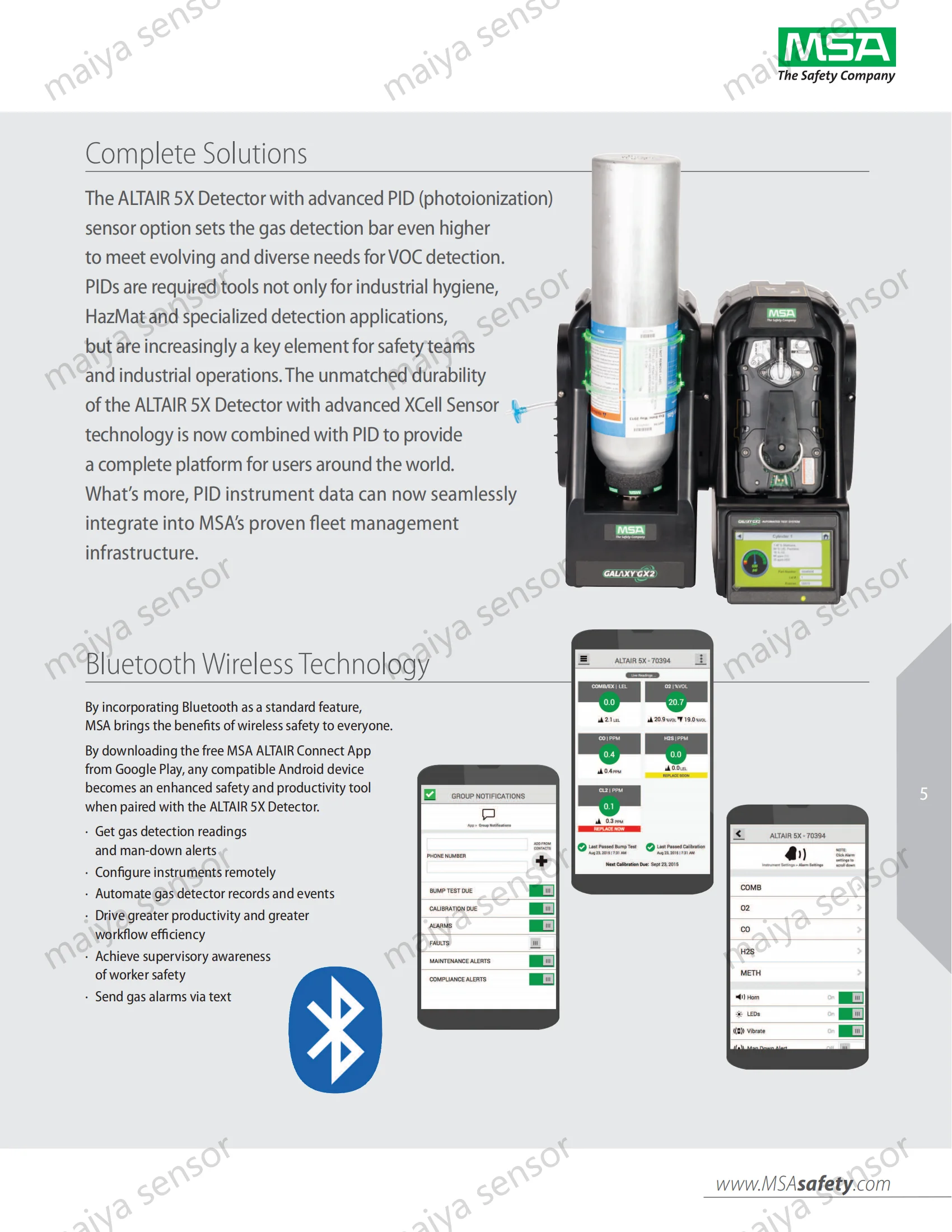 Hotsell Pumping Multi Gas Detector Msa Altair 2x 4x 4xr 5x For Ex H2s