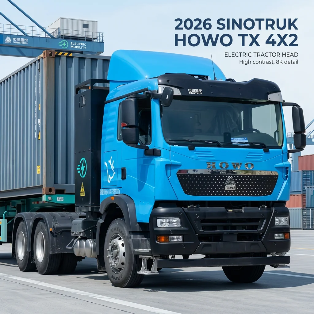 2026年式中国重汽豪沃TX 4x2电动牵引车重型公路运输车