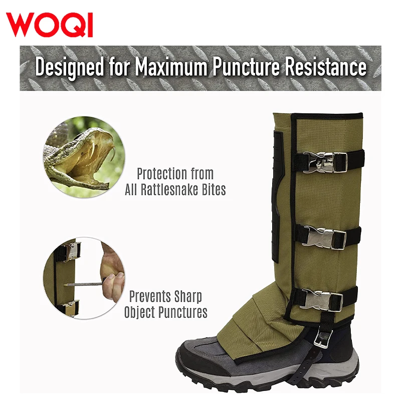 Snake Gaiters Anti Rattlesnake Boots Pike Trail Snake Gaiters