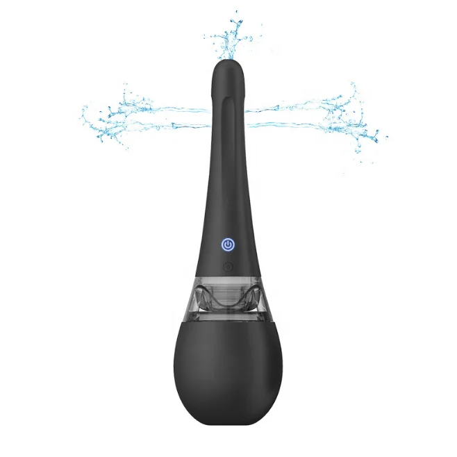 Enema Masturbation Deep Cleaning Container Vagina & Anal Cleaner Douche Bulb Silicone Sex Tool for Women Men