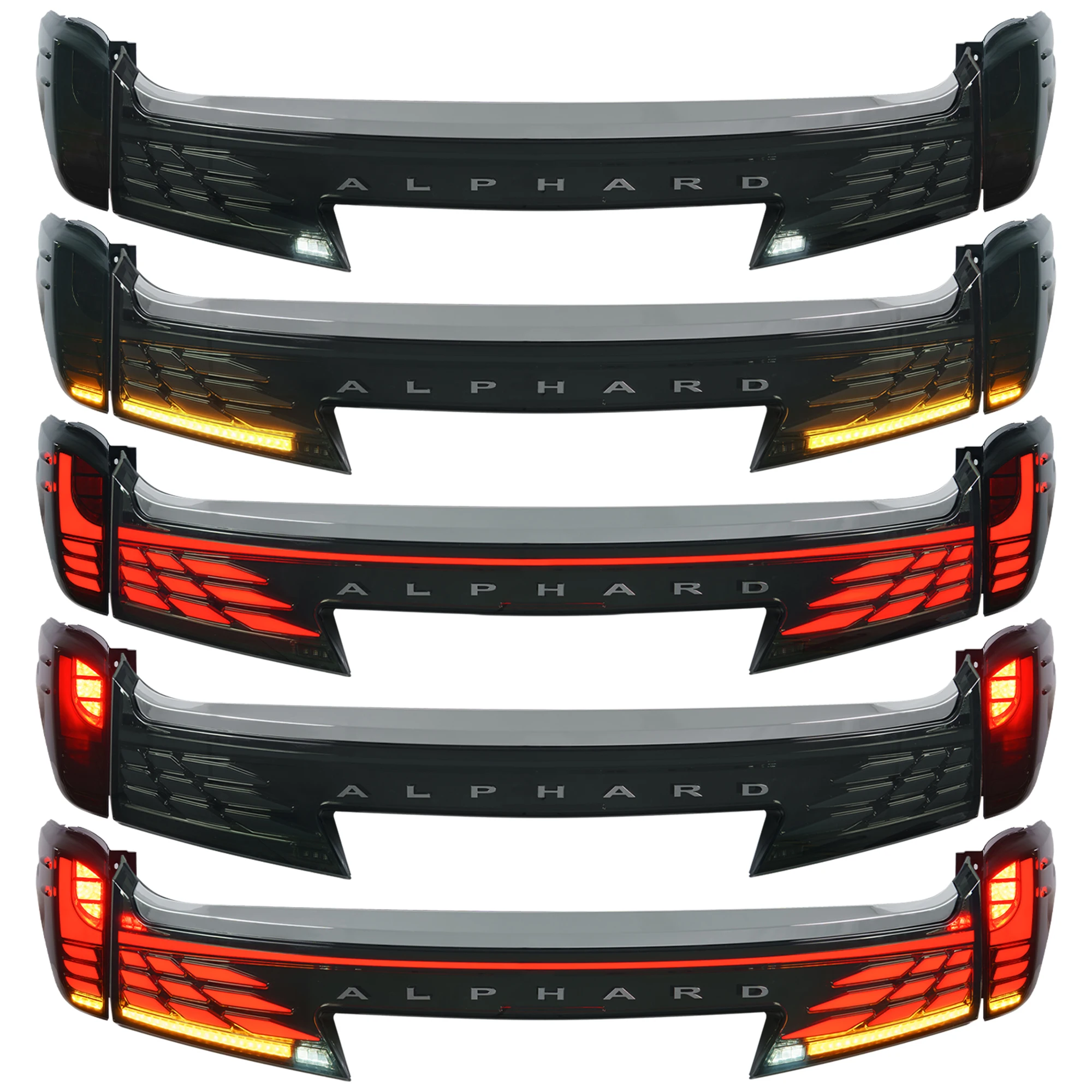LED Tail Lamp 2015-2023 Year Rear Light for Toyota Alphard 30