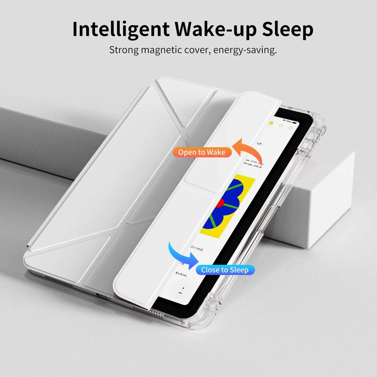 sleep customized logo for ipad air 11 2024 pbk334-3