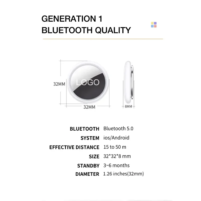 New Arrival Smart Airtag Gps Tracker Pet Locator Antilost Bt Air Tag