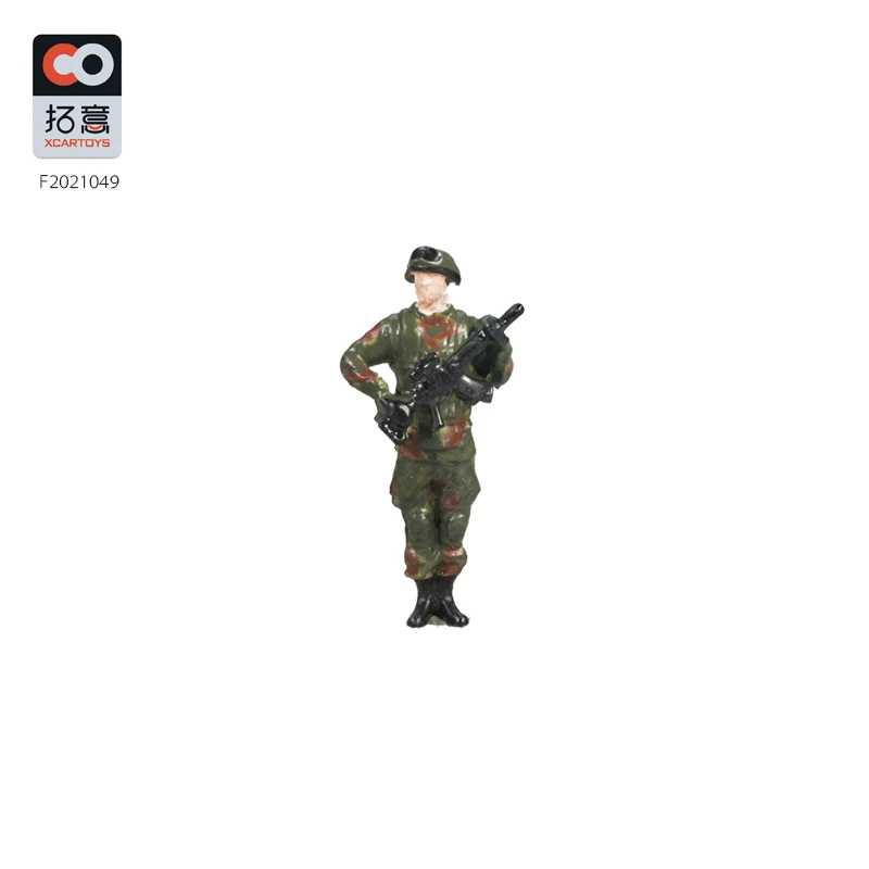 Hautton Soldatini Giocattolo 8 Pezzi Con Armi E Accessori - Figure Militari 9 Cm, Personalizzabili
