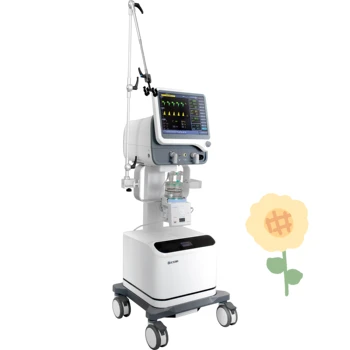 Portable ICU Ventilation Machine for Hospital Medical Equipment from China with humidifier