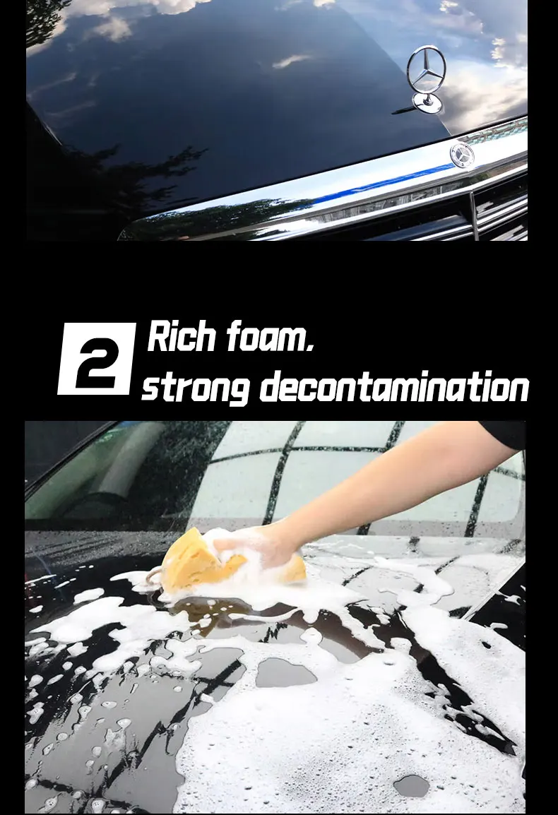 Wholesale High Quality Ecofriendly Natural Car Shampoo Concentrate