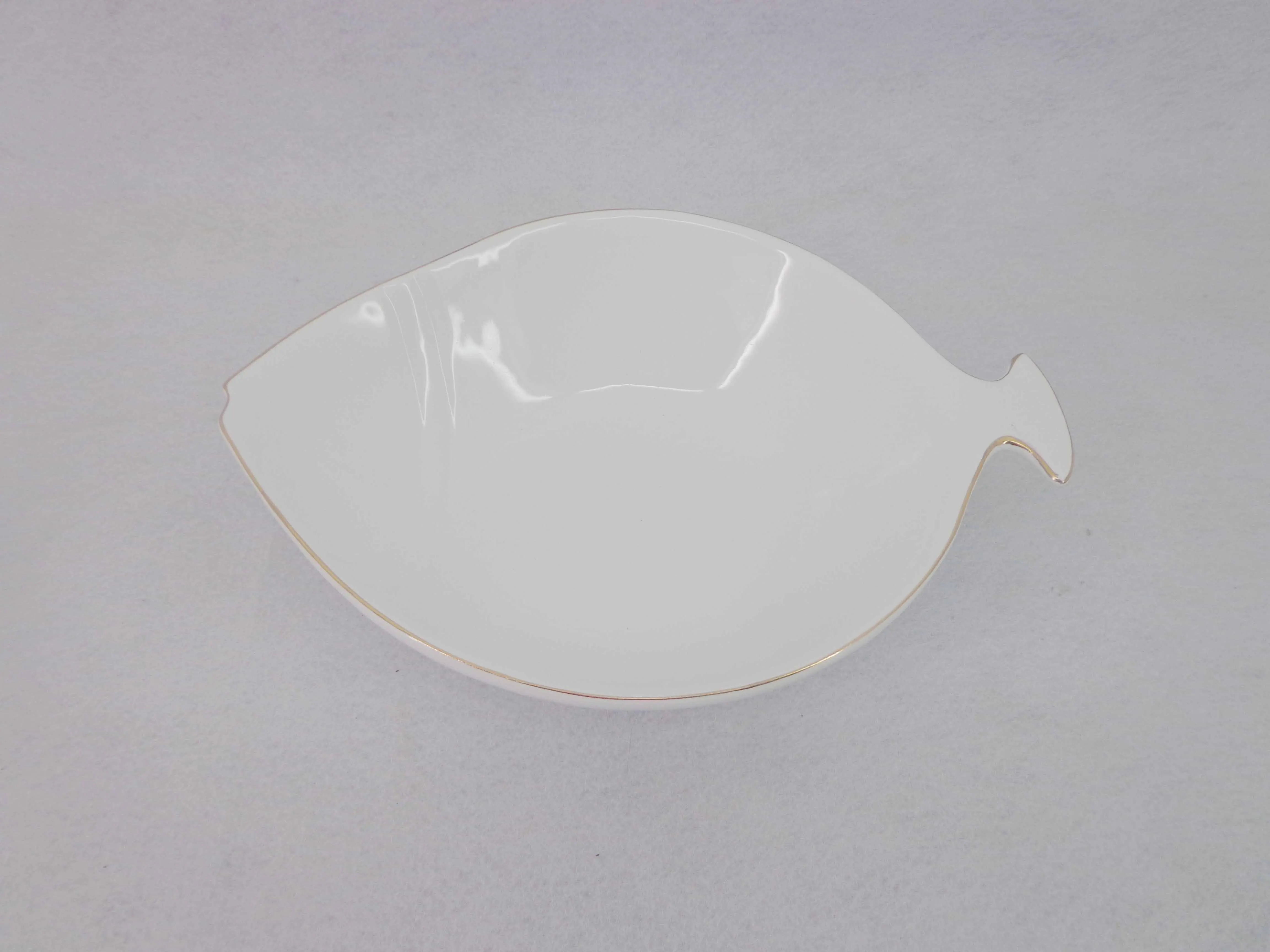 Blue Tableware Porcelain Fish Shape Cute Dishes Nuts Caviar Salad Plates