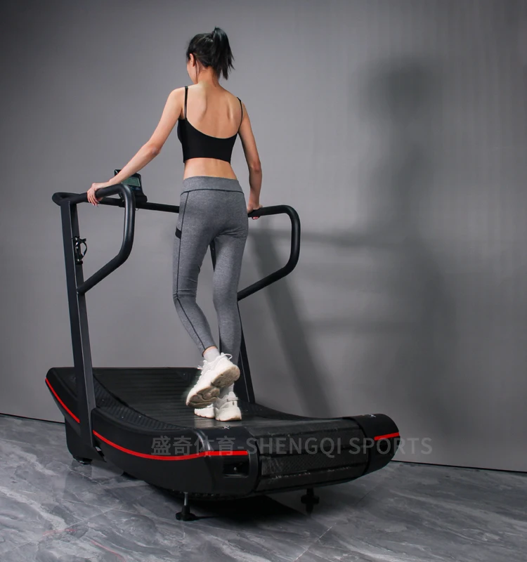 Running Unpowered Treadmill Or Curved Self Generating Curve Land Slim