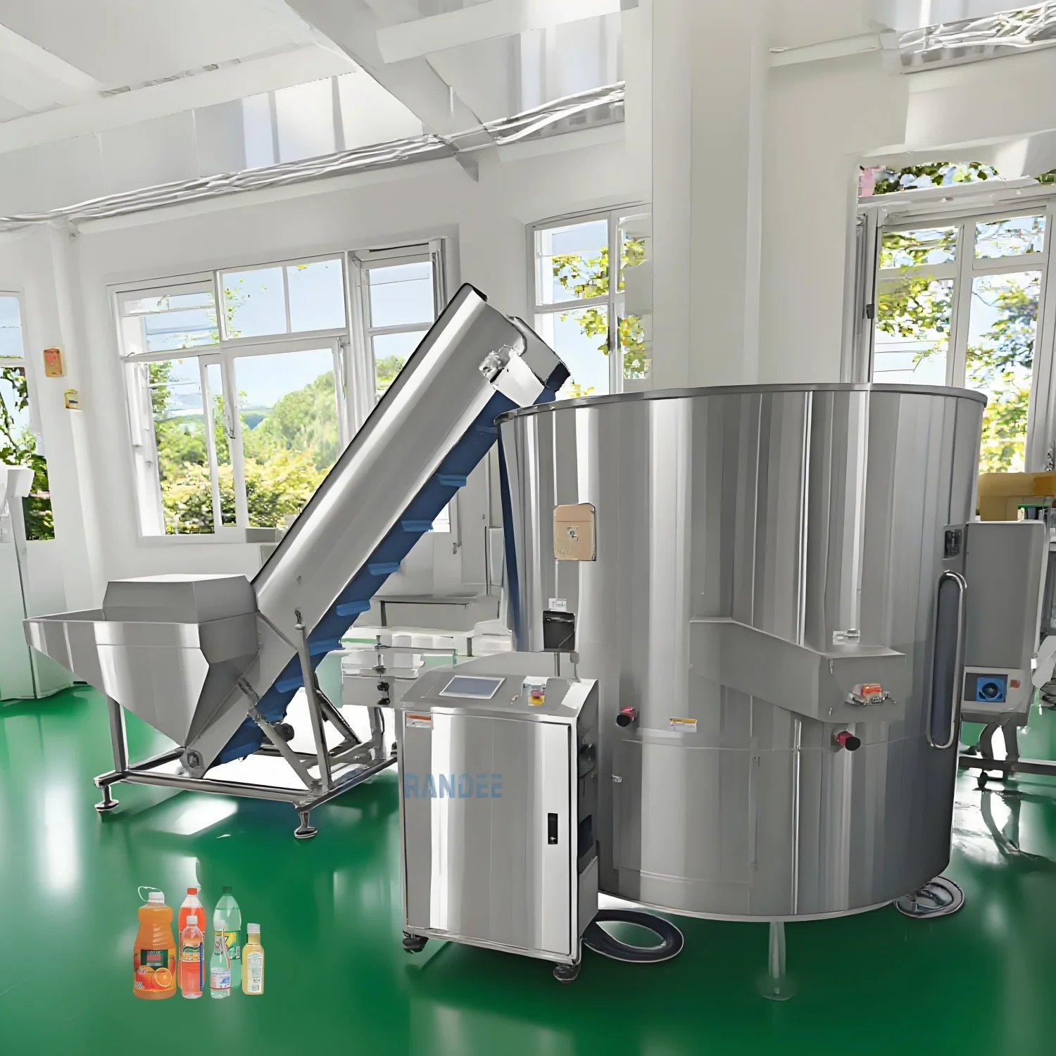Máy Xếp Chai Tự Động Điều Chỉnh Thông Minh Bằng Một Nhấn, Máy Sắp Xếp Chai Tự Động