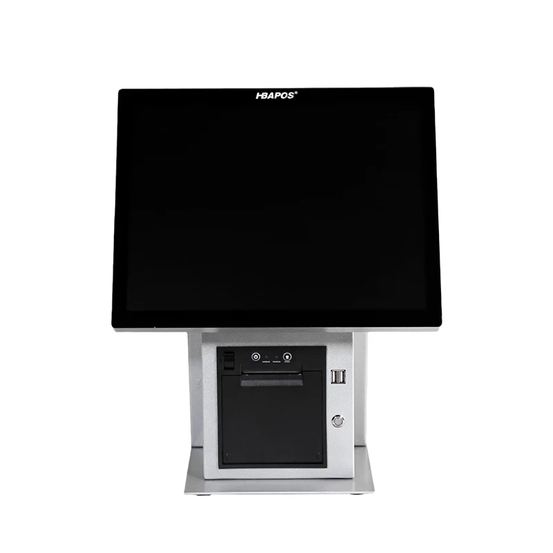 High Quality Nice Core I5 Cash Register Terminal Windows 10 Dual Touch Screen Pos System for Beauty Hair Salon