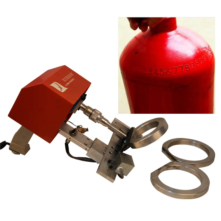 Zixu ручная точечная маркировочная машина торговый газовый баллон для маркировки