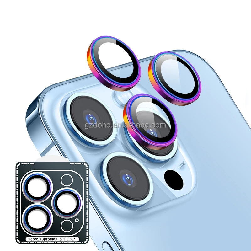 Factory Odm Oem Camera Lens Protector Shield Film For Iphone 15 14 13 12 11 Series High Quality