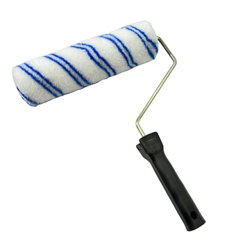 9" Paint Roller Brush Cage Frame Polyester Fabric for Smooth and Semi Smooth Surfaces