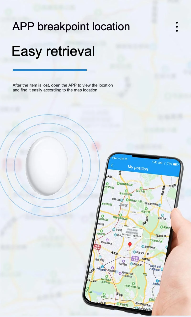 Ifindu Original Air Tag Smart Pet Mini Gps Tracker Locator Dropshipping