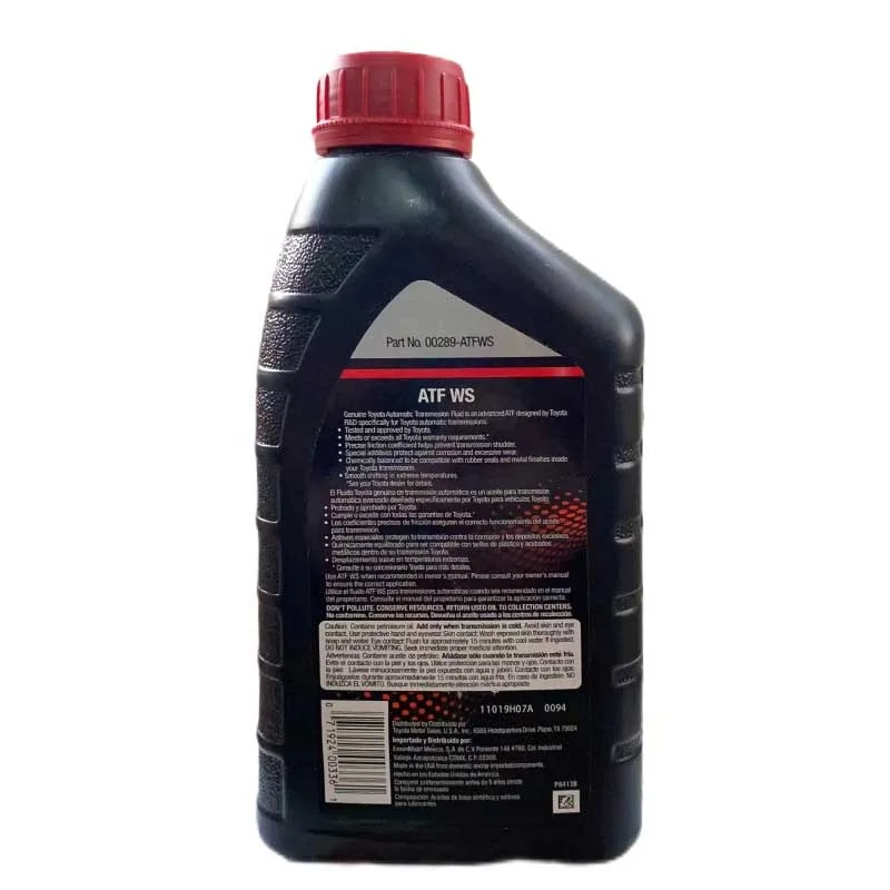 Toyota Automatic Transmission Oil  ATF WS 1L