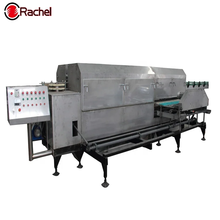 Эффективная машина для очистки стеклянных бутылок