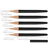 nail liner set black