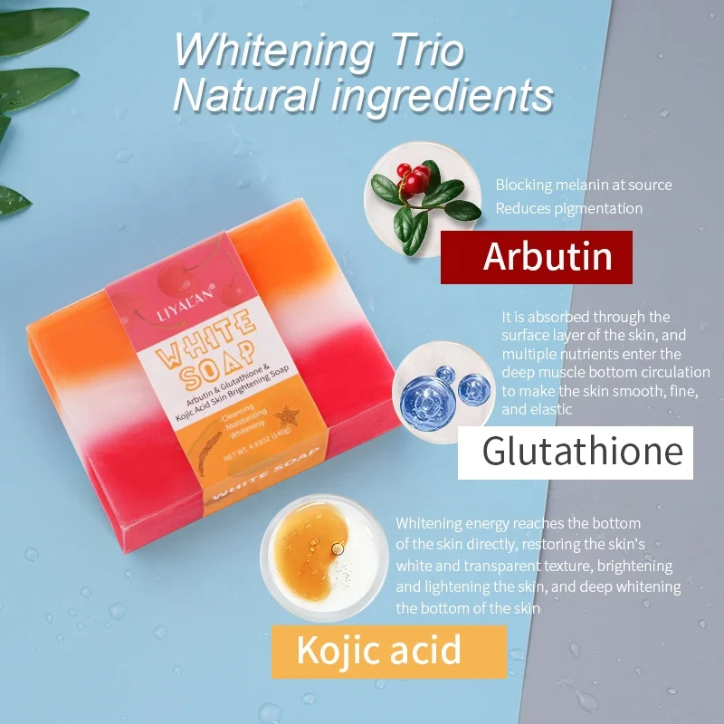 kojic acid arbutin glutathione Glutathione Lip Balm Cream | Kojic Acid Alpha Arbutin Hibiscus | Handmade in USA main image 1