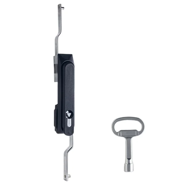 FS3183 PA6 Lock Body Rod Control Cabinet Lock for Panel Cabinet Boxes Metal File Cabinet Locks for Electric Switchgear Electron