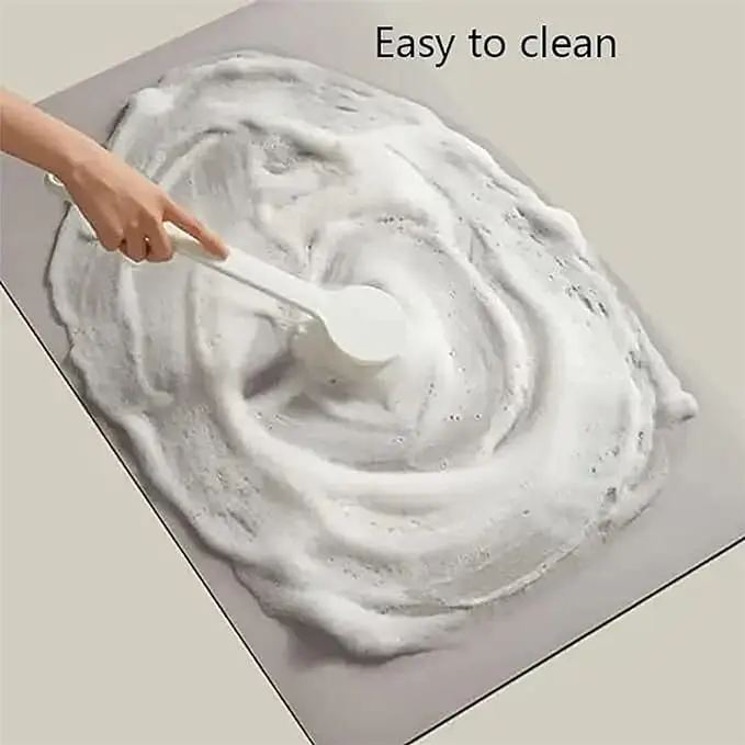 Kitchen Faucet Absorbent Mat Sink Splash Guard Sink Draining Pad Faucet Water Catcher Mat