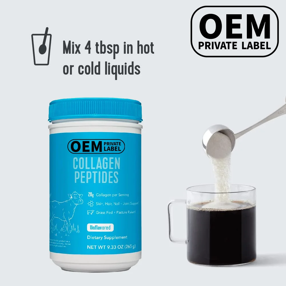 Oem High Quality Collagen Powder Odm Super Collagen Peptides Supplement