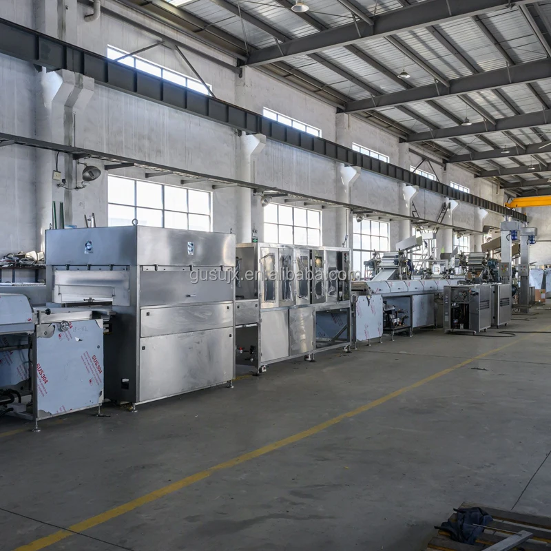 Factory Direct Sales GUSU Full Automatic Chocolate Bar Cereal Bar Energy Bar Making Machine Production Line