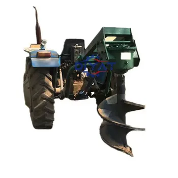 Tractor Mounted 500mm Auger Diameter Ground Hole Drill/hand manual tree planting hole digging machine