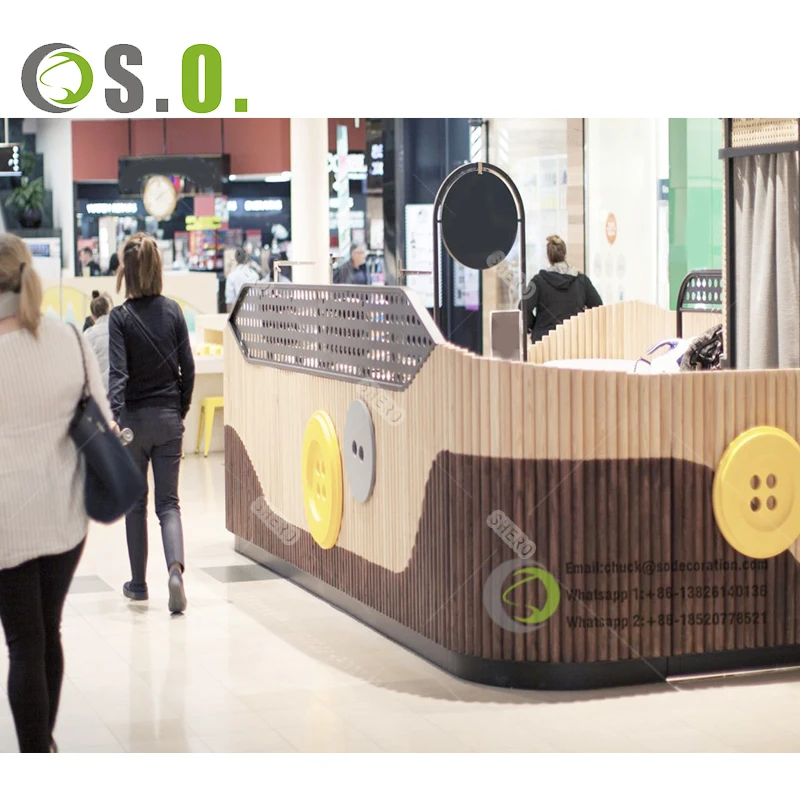 Custom Modern Milk Tea Store Interior Decoration