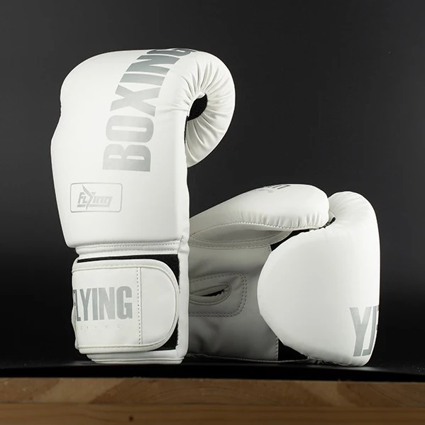 Спортивные перчатки, боксерские перчатки из искусственной кожи с логотипом на заказ