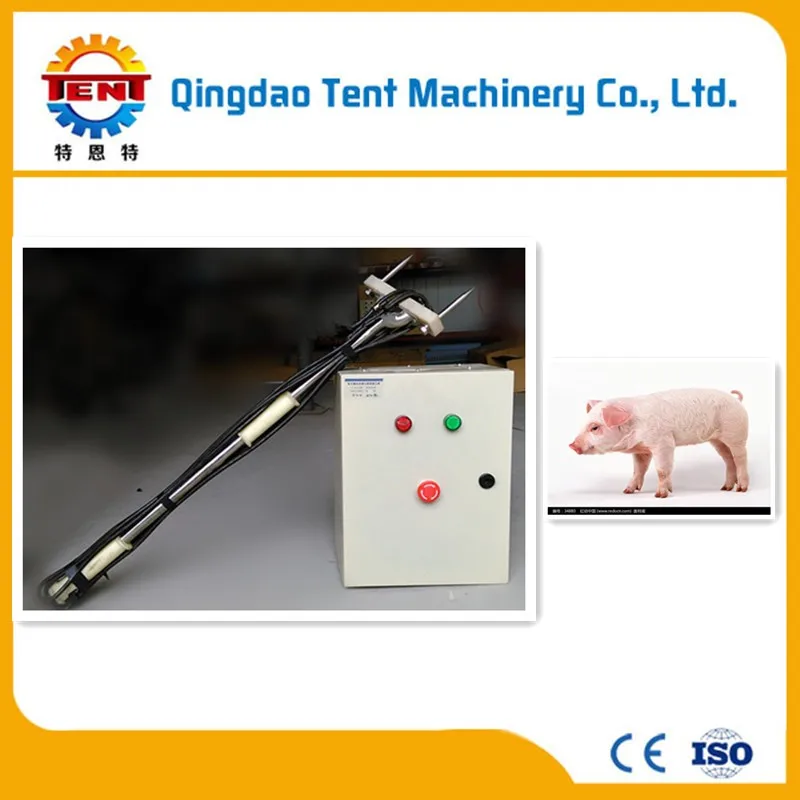 Mini Capacity High Quality Small Hand Pig Abattoir Slaughtering Machine Heldelectric Swine Pig Electric Hog Stunner