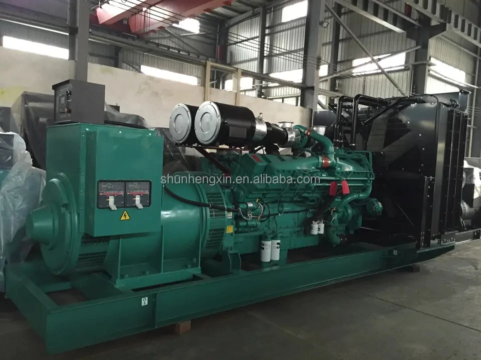 SHX Generator 1 Mw 1mw Power Plant 1 Megawatt Genset for Industrial Area