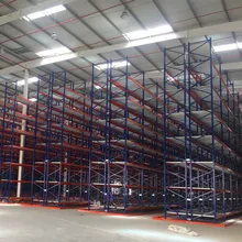 Steel and Metal VNA Pallet Shelving Racking System Narrow Aisle High Ceiling Storage Shelf for Efficient Storage Solutions