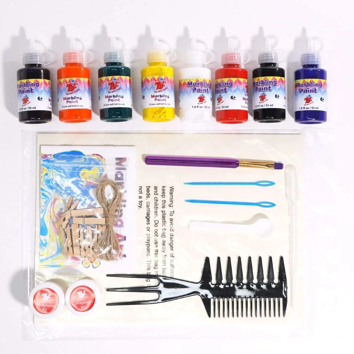 hot selling marbling paint art kit